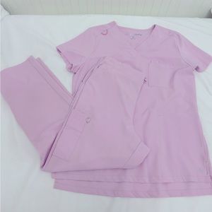 Uniform Advantage Scrub Set in Pink